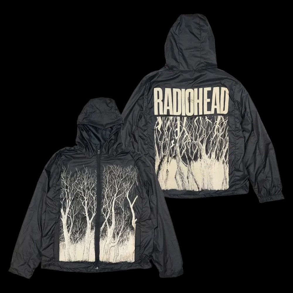 RADIOHEAD OFFICIAL TOUR WINDBREAKER JACKET 2025